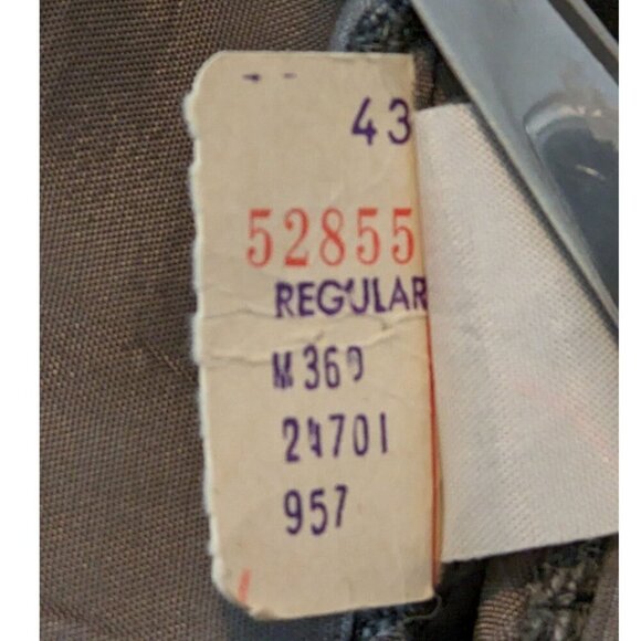 Vintage Mens 2 Button Blazer Jacket Sz 43 Regular Gray Virgin Wool Nino Cerruti - Picture 8 of 10